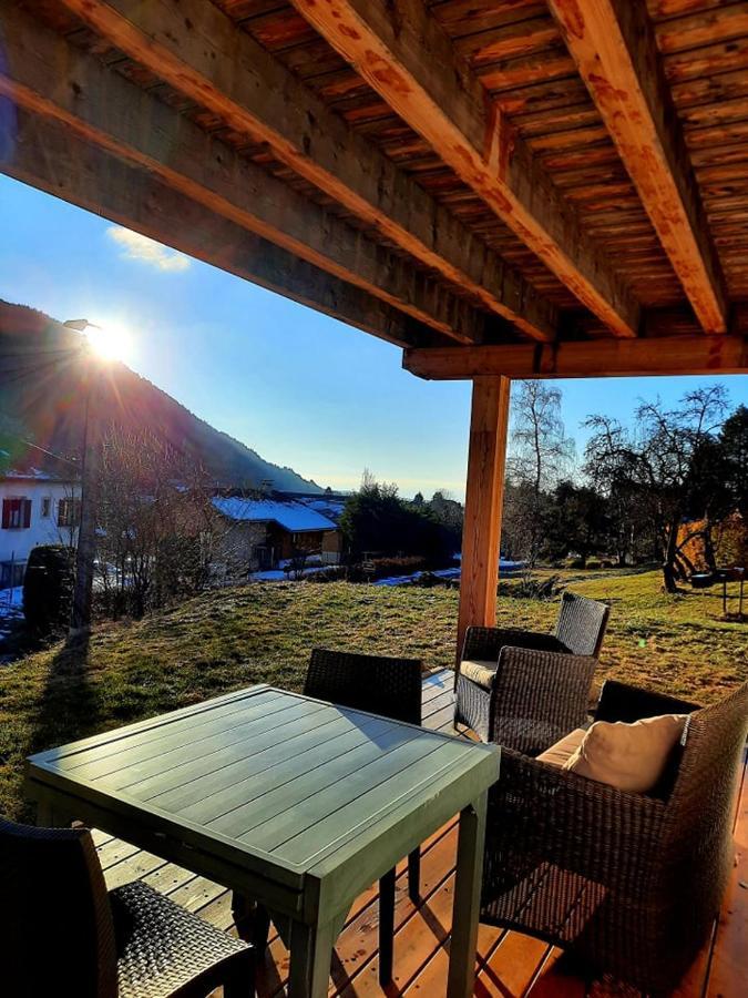Votre Studio Balneo Bien-Etre A La Montagne Thollon-les-Memises Exterior photo