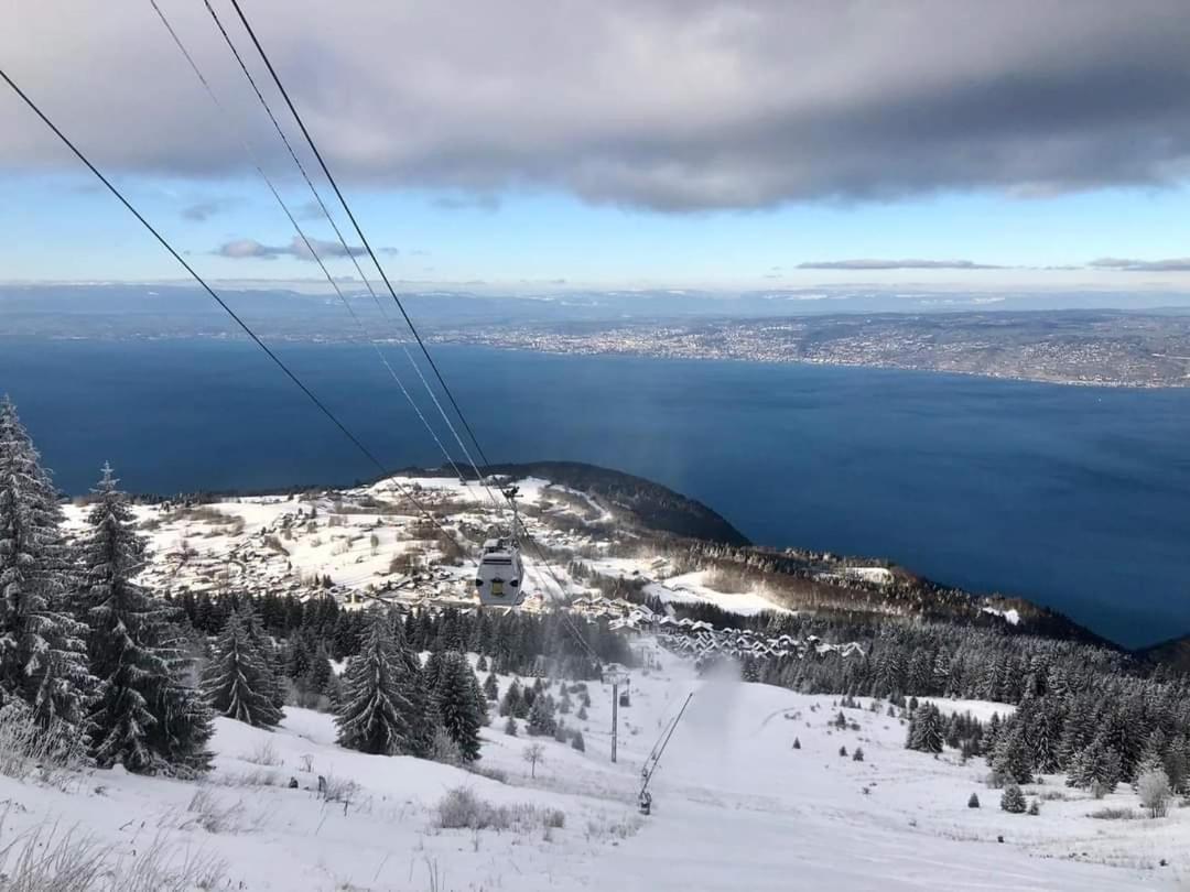 Votre Studio Balneo Bien-Etre A La Montagne Thollon-les-Memises Exterior photo